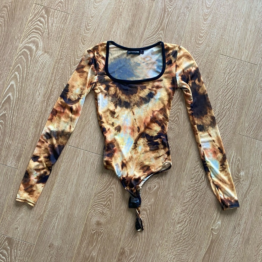 Tie Dye Mesh Bodysuit